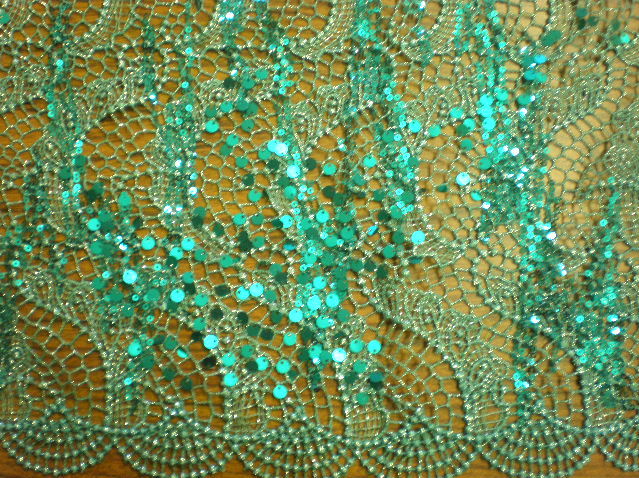 5.Teal Elegent Lace